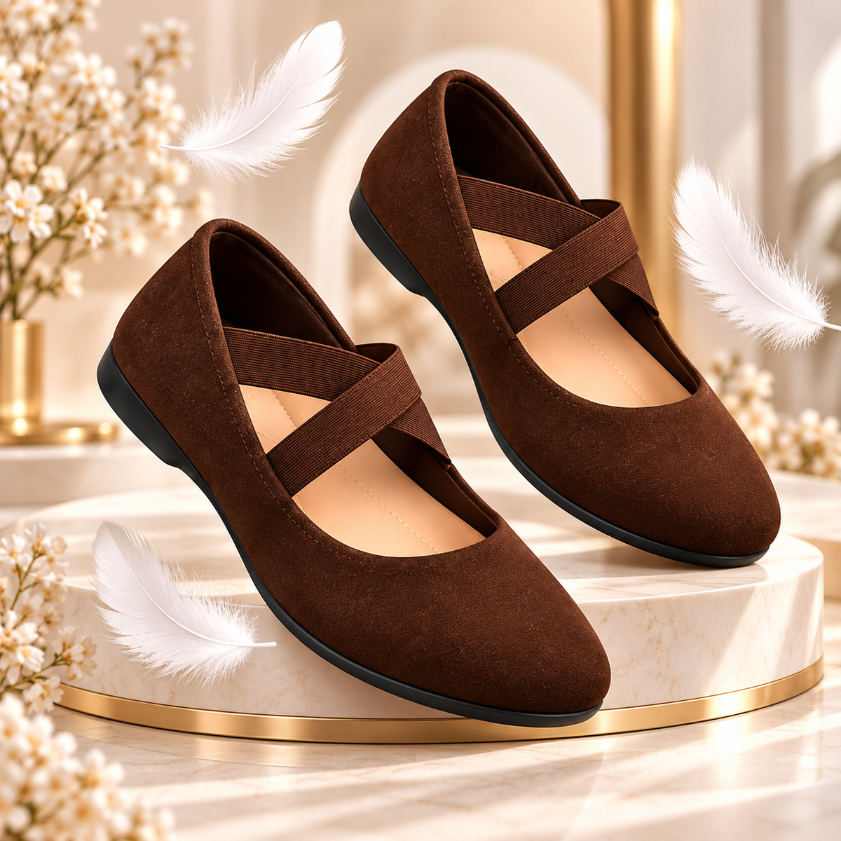 ✨Oferta De Ballerina Coqueteé de Tiras Cruzadas ✨| Comodidad y Estilo🎀