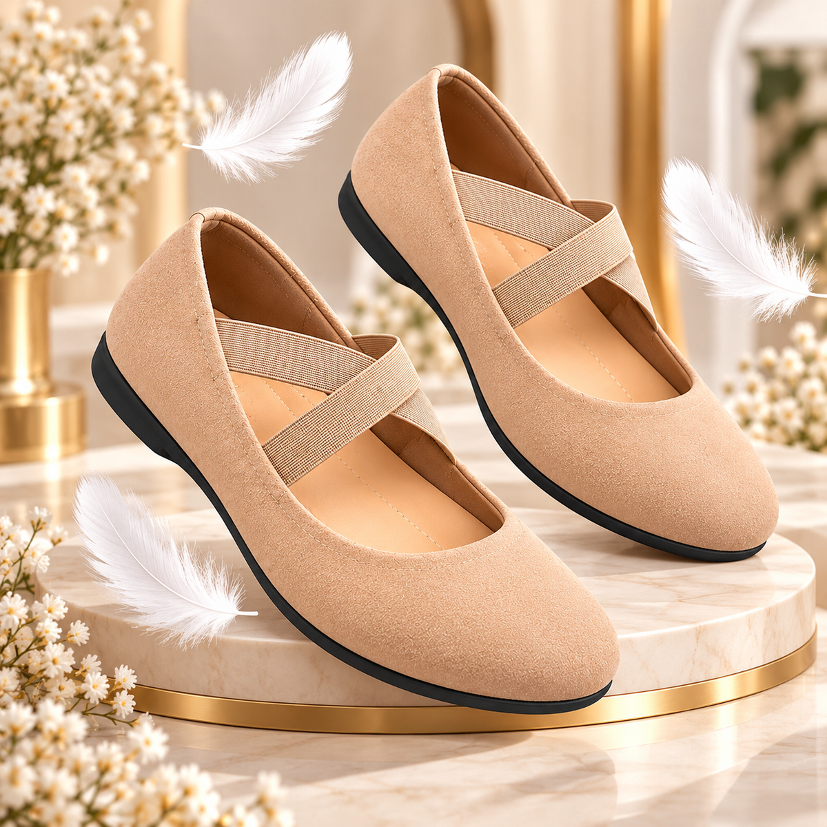 ✨Oferta De Ballerina Coqueteé de Tiras Cruzadas ✨| Comodidad y Estilo🎀