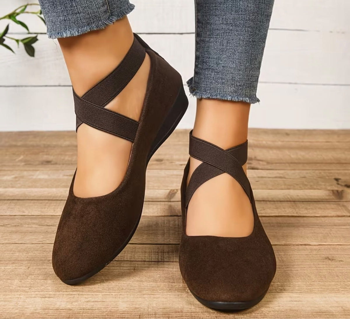 ✨Oferta De Ballerina Coqueteé de Tiras Cruzadas ✨| Comodidad y Estilo🎀